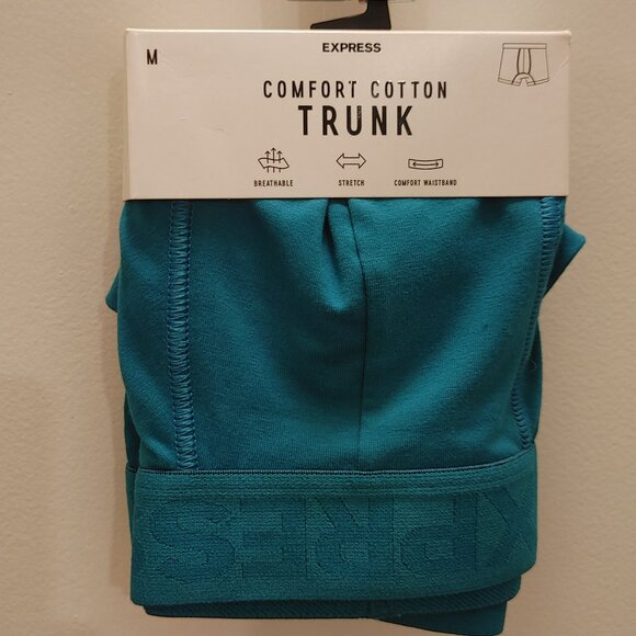 Express Other - EXPRESS Medium Teal Comfort Cotton Trunks